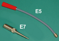 E5 flexible electrode and E7 short pointed probe